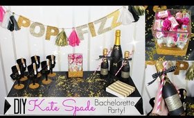 DIY Kate Spade Inspired Bachelorette Party!