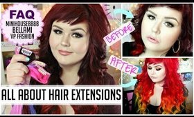 All About Clip In Hair Extensions | FAQ