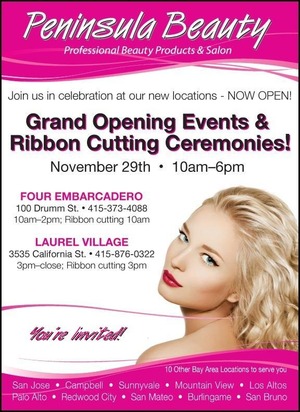 Two new locations will be having Grand Opening events complete with free giveaway, celebrity stylist, and goody bags for all who attend.