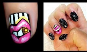 Spiked Nails (Caviar/Micro Beads) with Attitude