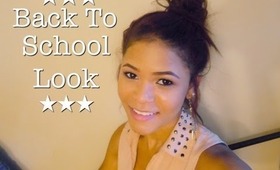 Simple Back to School Makeup