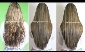 Testei! Morte Súbita Lola Cosmetics - Reparação Total dos Cabelos!
