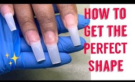 HOW TO SHAPE NAILS TO PERFECTION! PART 1 OF 3