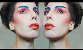 David Bowie/Ziggy Stardust Inspired Makeup Look
