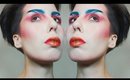 David Bowie/Ziggy Stardust Inspired Makeup Look