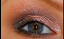 Make-upBymerel Peach/Forrest green eye make-up