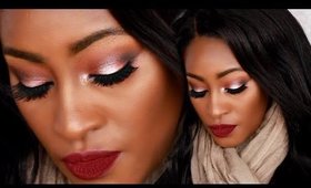 Valentines Day Makeup GRWM Collab w/QueeniiRozenblad | Shlinda1