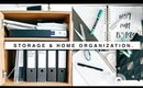 New Home Storage & Uni Organization!