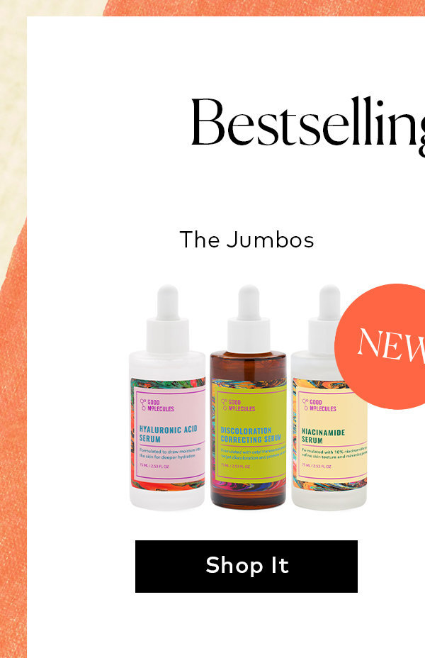 Shop the Good Molecules Jumbos at Beautylish.com Bestsellin, The Jumbos LTl i 