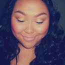 Earth tone look with nude lips!