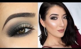 Shimmery Smokey Eye Makeup Tutorial