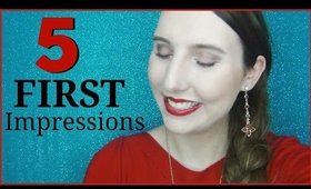 5 New Drugstore Product First Impressions | Wet n Wild, Hard Candy, Flower Beauty, Elf, and the Balm