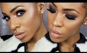 Easy Smokey Eye Tutorial: THE BABY MAKER 🍼👶🏽 ▸ VICKYLOGAN