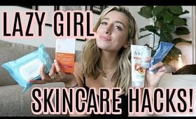 THE LAZY GIRL'S SKINCARE GUIDE! MUST HAVES! | Lauren Elizabeth