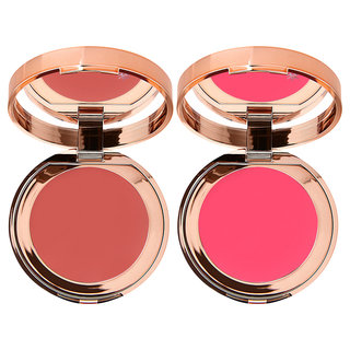 Charlotte Tilbury Beautiful Skin Lip and Cheek Glow Duo Beach Peach Glow / Paradise Pink Glow