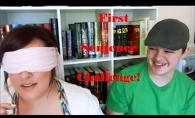 First Sentence Challenge!