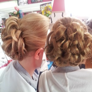 this is an updo I did on a friend!
