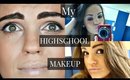 How I Did My Makeup in HIGH SCHOOL + Pictures of Me in HS!!!