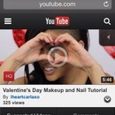 Valentines day makeup tutorial 
