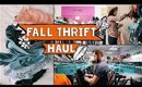 FALL Plato's Closet Haul (TRY-ON) + Thrift Shop With Us Vlog | Brylan and Lisa