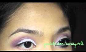 Valentines Day Make Up Tutorial : Pink & Purple