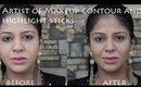 How to : Zukerat Artist of Makeup Contouring and Highlighting Sticks