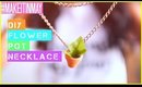 DIY Flower Pot Necklace | #MAKEITINMAY