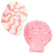Frasier Sterling Shell Beach Claw Clip Set