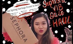 HAUL - Sephora VIB Sale (mostly skincare) Annual Spring Savings Event