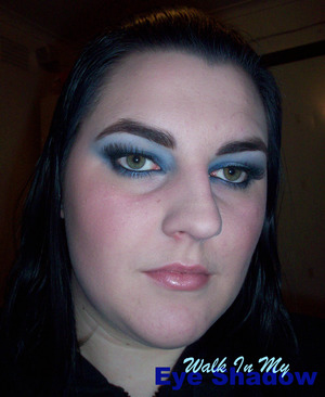 Cold and Icy Blues Look