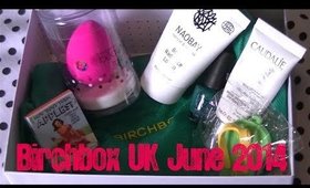 Birchbox June 2014 UK Unboxing