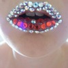 Swarovski Crystal Lips