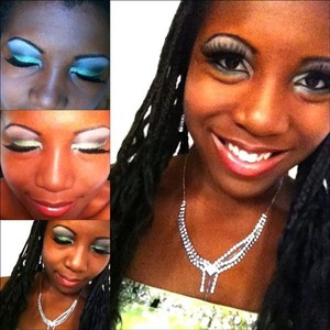 Went to a Formal Nigerian Event over the weekend! This is the makeup look I did to match my bright green dress (:
http://www.youtube.com/chiyobunny