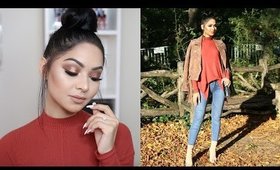 GRWM Makeup, Hair, Outfit | Diana Saldana