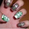 Starbucks nails ☕️