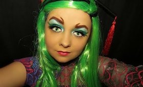 Monster High Jinafire Long Makeup Tutorial