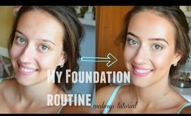 My Foundation routine / Môj každodenný makeup
