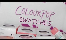 Colourpop Cosmetics | Becca X Jaclyn Hill Champagne Pop | Swatches