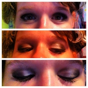 Lighter smokey eye for any special occasion 
