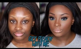 Get Ready with Me | Glowy Summer Look with Bold Blue Liner | Makeupd0ll