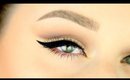 Easy Cut Crease Tutorial & How to Apply False Lashes!!
