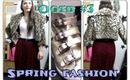 OOTD #3 Spring Fashion: COLDER Day