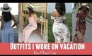 What I Wore On Vacation With JustFashionNow | Belize, Mexico, Cuba