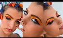 COLORFUL MAKEUP TUTORIAL | COLOR MAKE UP | BRIGHT EYES | RAINBOW EYE