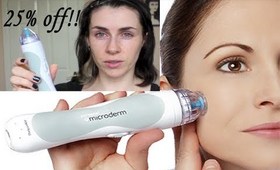 Personal MicroDerm; At-home MicroDermabrasion System Review.