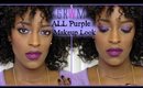 GRWM: All Purple Makeup Look l TotalDivaRea