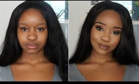 WOC Soft Glam Makeup Look | Full Face Tutorial | Makeupwithjah