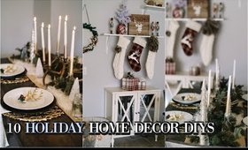 10 DIYS Home Decor HOLIDAYS 2017 Trendy & Cheap Decor