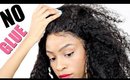 How I Apply A Lace Wig WITHOUT GLUE► NO TAPE NO SEWING