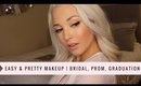 Soft & Pretty | Easy DIY Prom + Bridal Makeup Tutorial